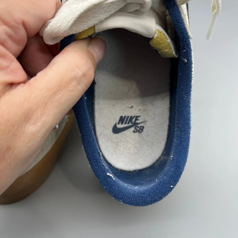 Nike SB Heritage Vulc Men 9.5 Summit Gum Sole Skate Shoes Skateboard Skater